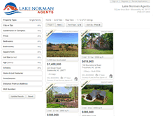 Tablet Screenshot of lakenormanagents.com